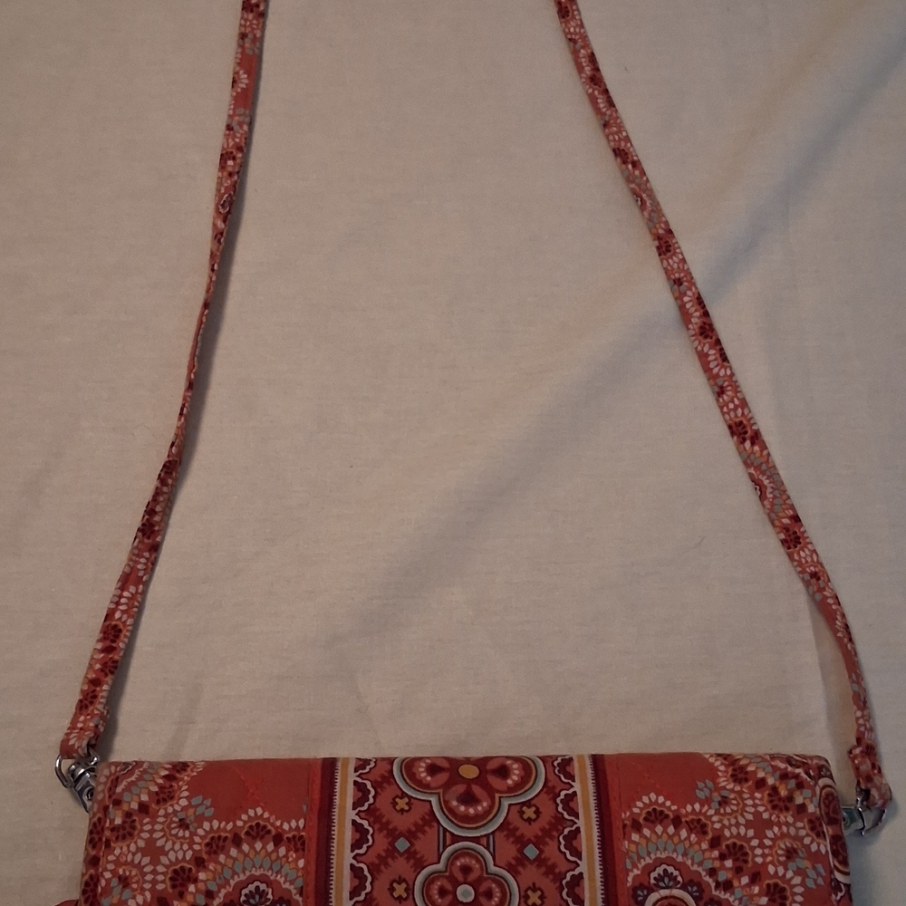 Vera Bradley Red Floral Crossbody Bag